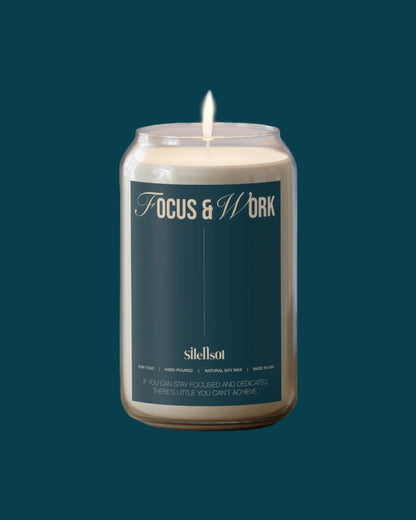Focus & Work Candle