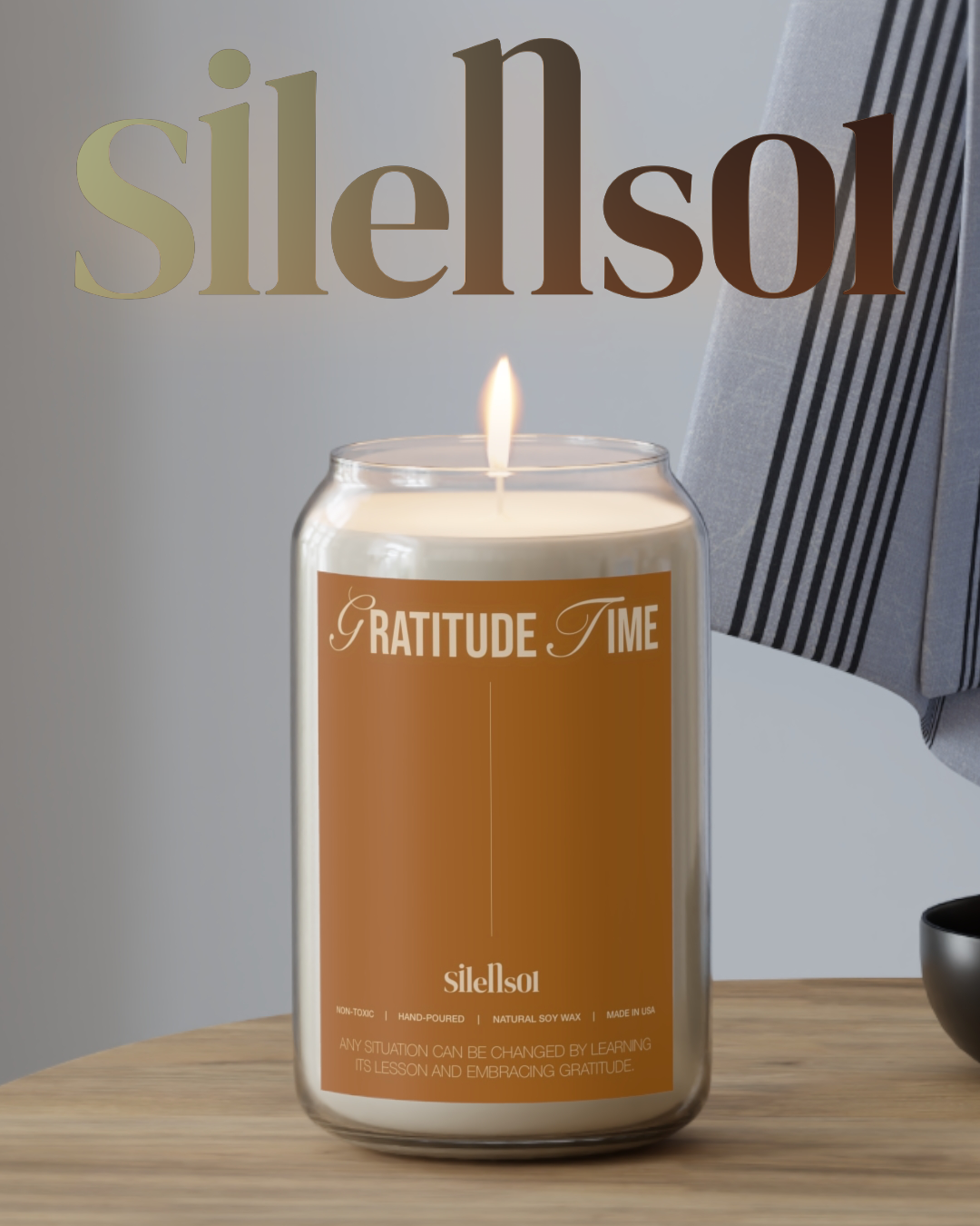 Gratitude Time Candle